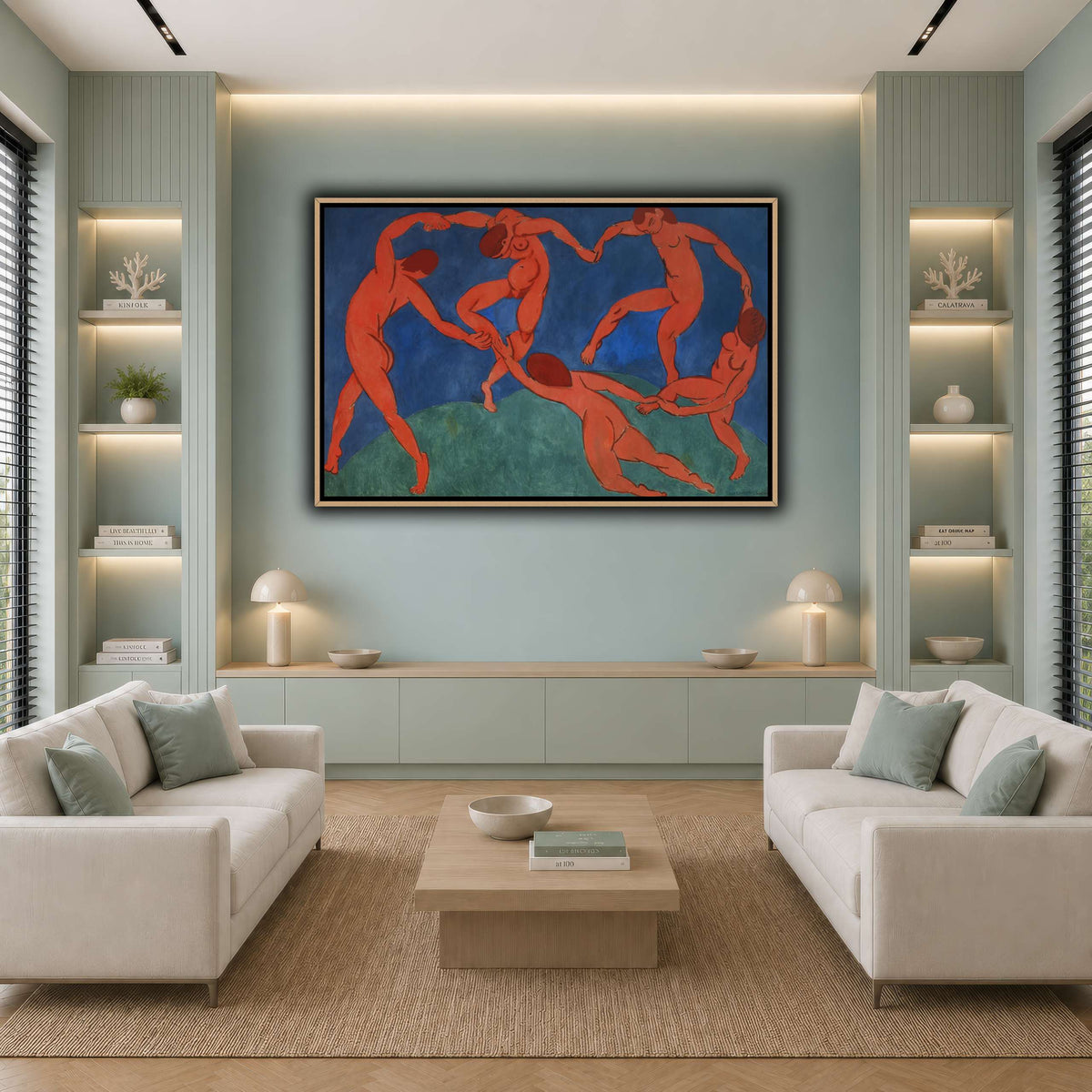 La_Danse_II_Henri_Matisse cool-living room