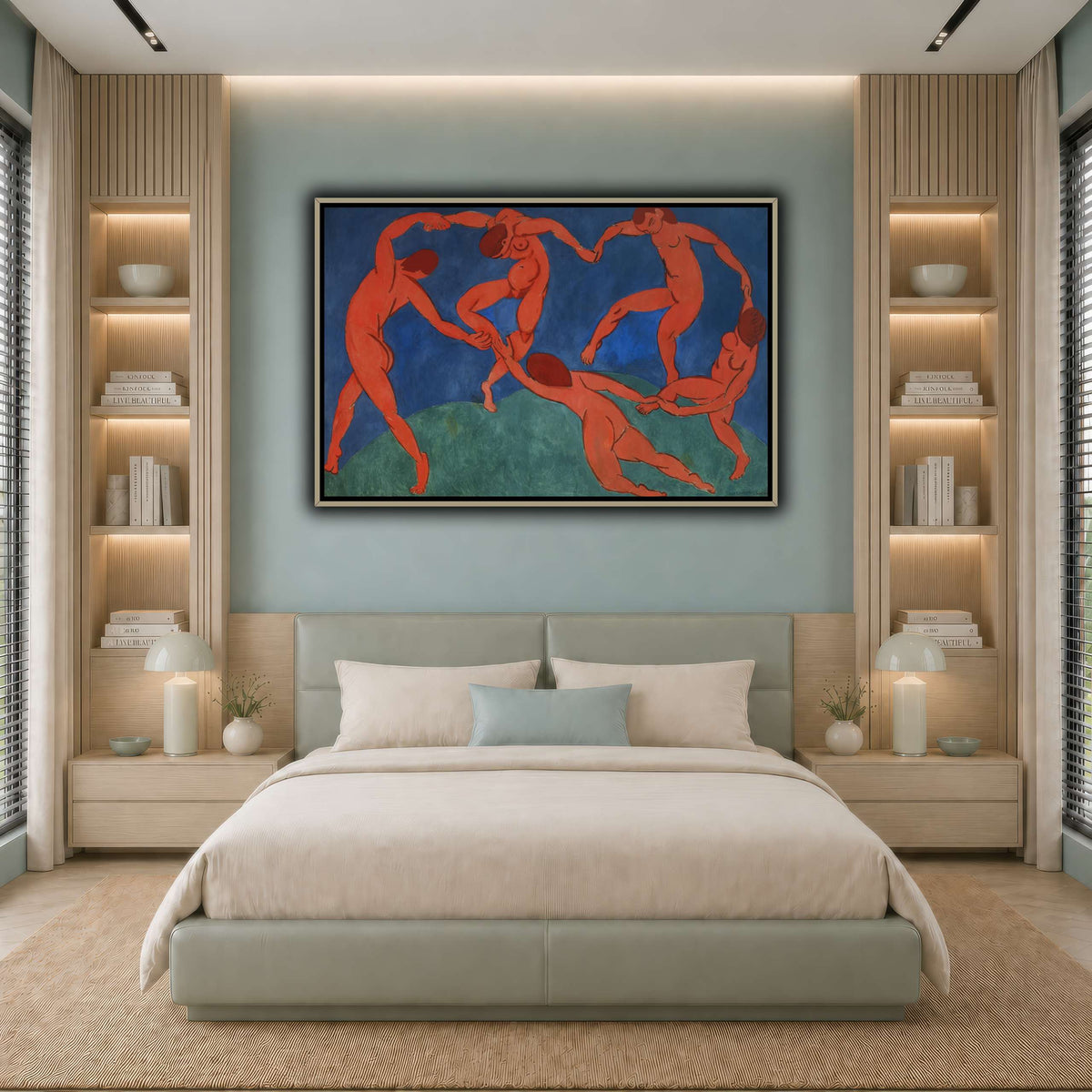 La_Danse_II_Henri_Matisse cool-bedroom