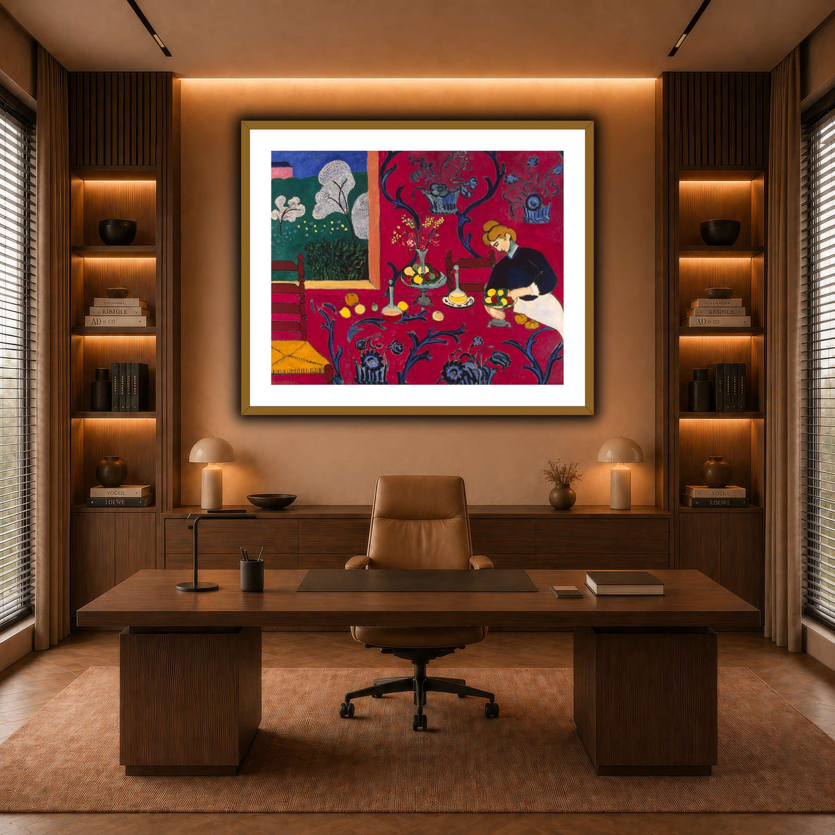 La_Desserte_rouge_Henri_Matisse warm-office