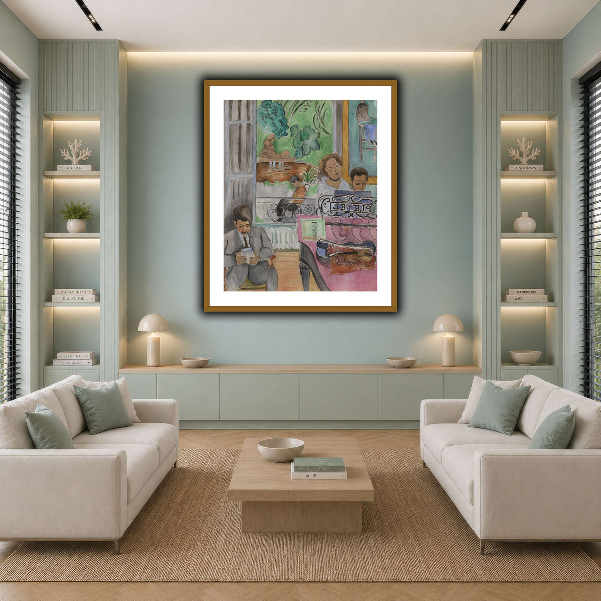 La_Leçon_de_musique_Henri_Matisse cool-living room
