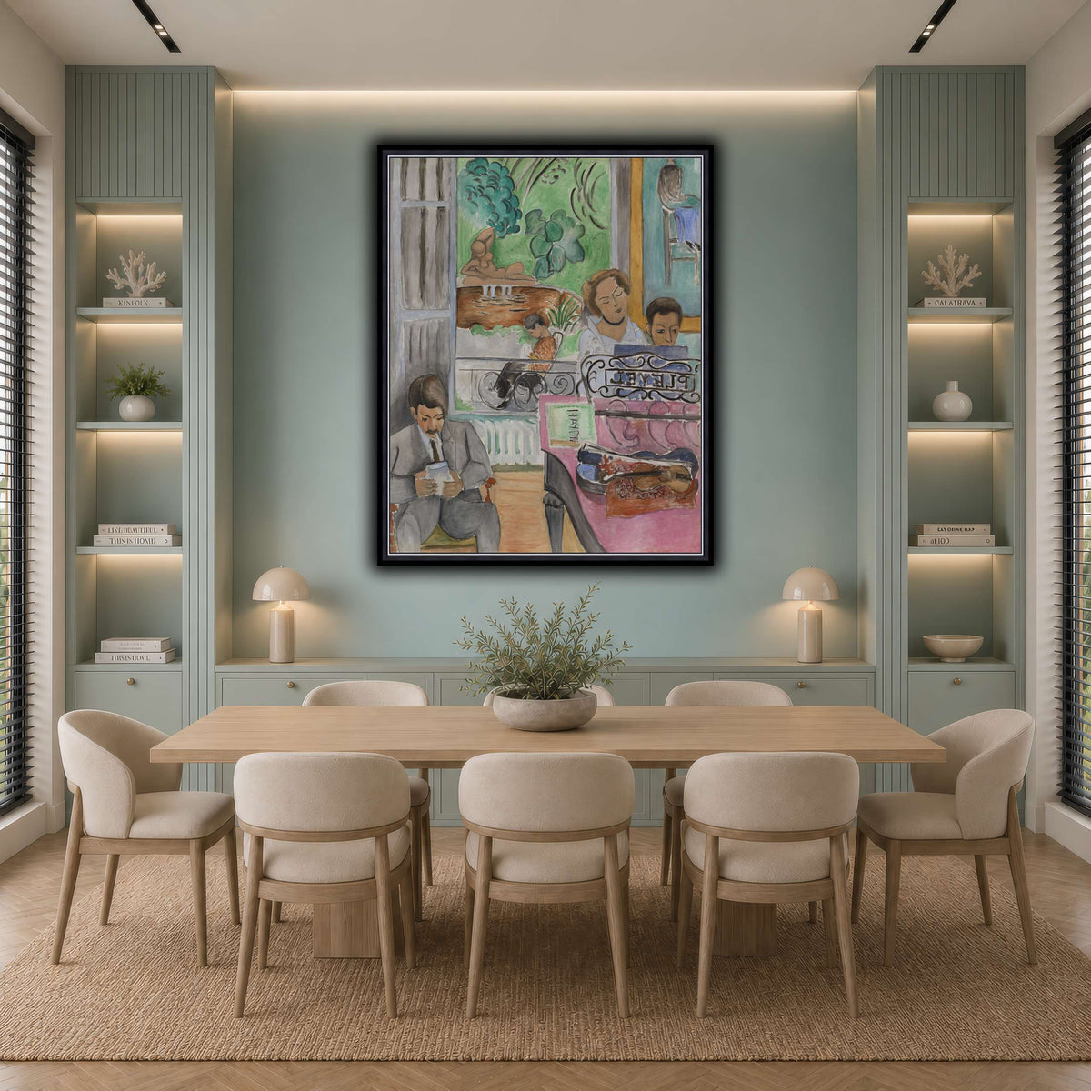 La_Leçon_de_musique_Henri_Matisse cool-dining