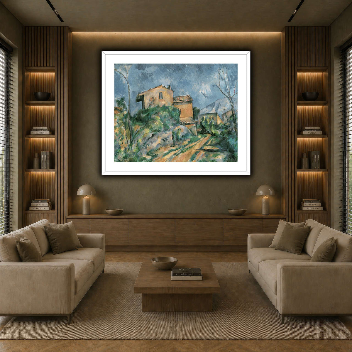 La_Maison_Maria_avec_une_Paul_Cezanne earth-living room