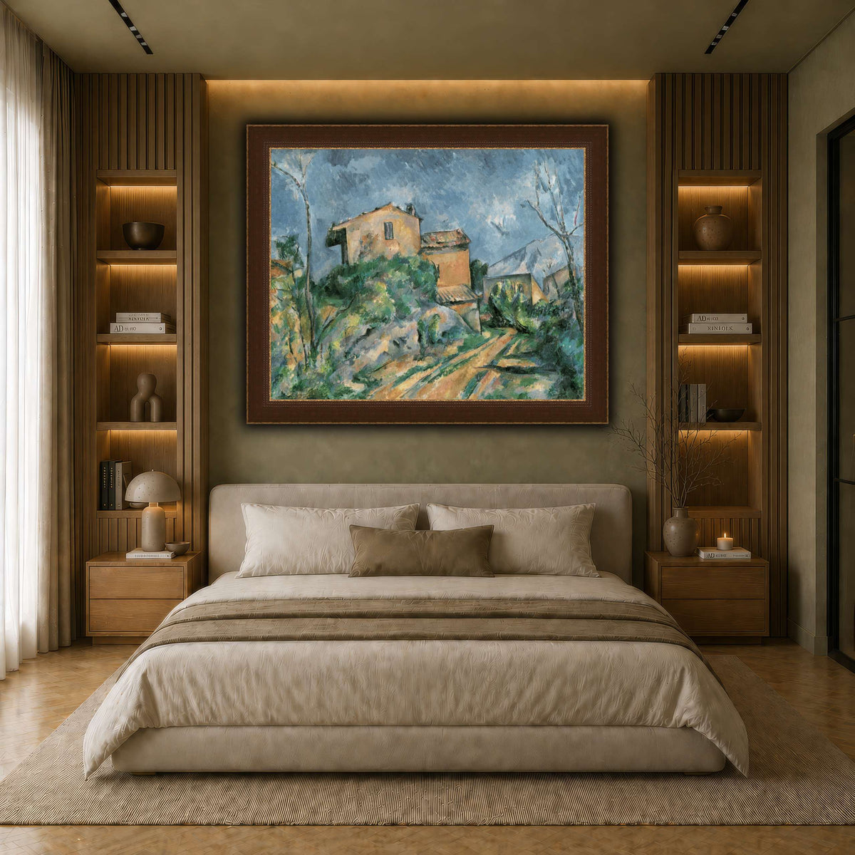 La_Maison_Maria_avec_une_Paul_Cezanne earth-bedroom
