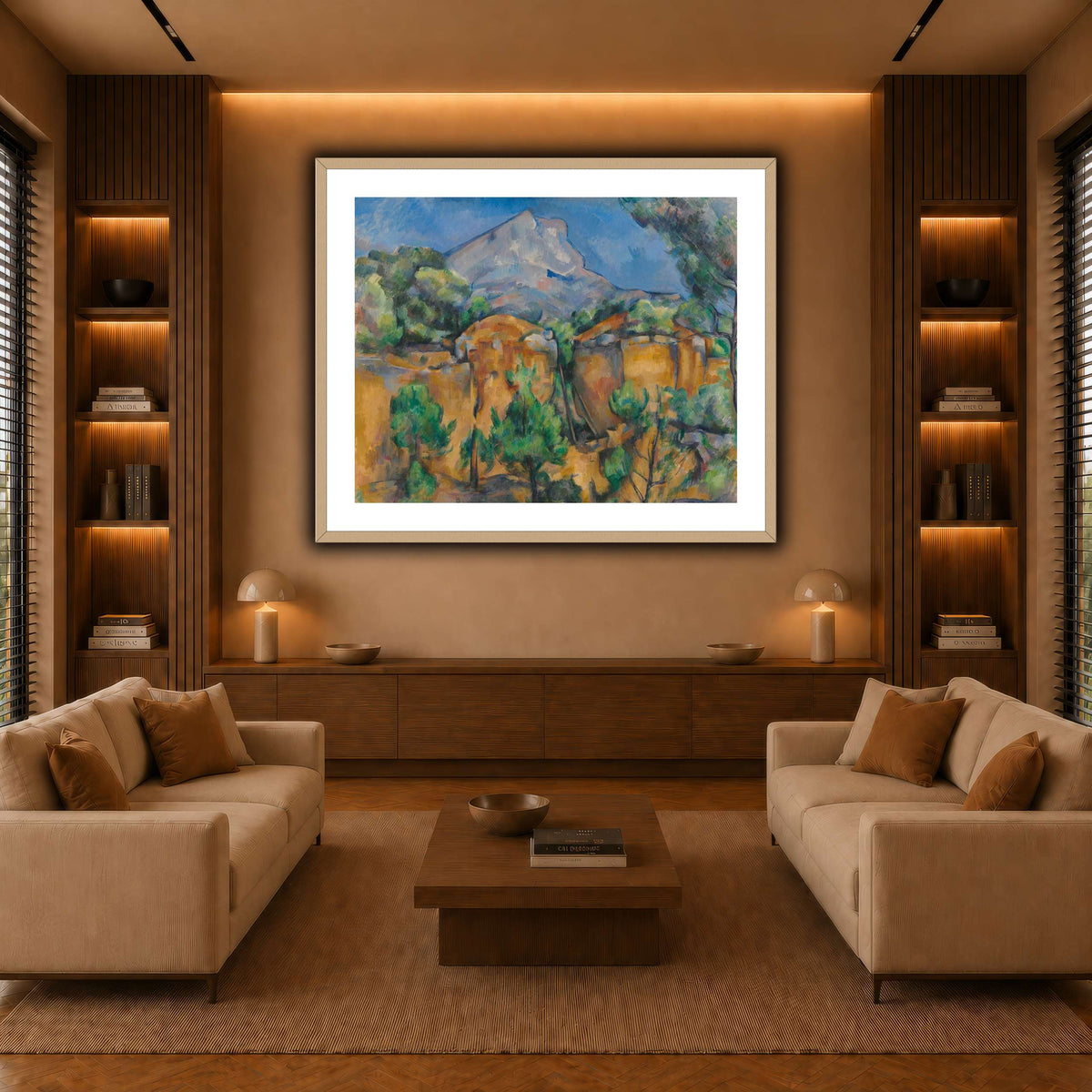 La_Montagne_Sainte-Victoire_Paul_Cezanne warm-living-room