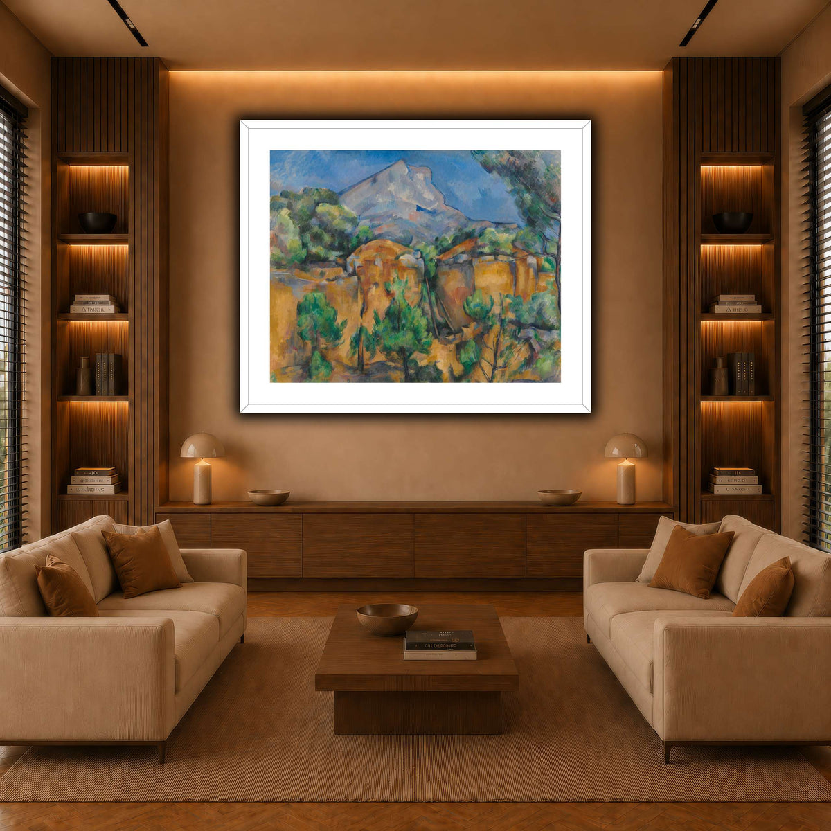La_Montagne_Sainte-Victoire_Paul_Cezanne warm-living-room