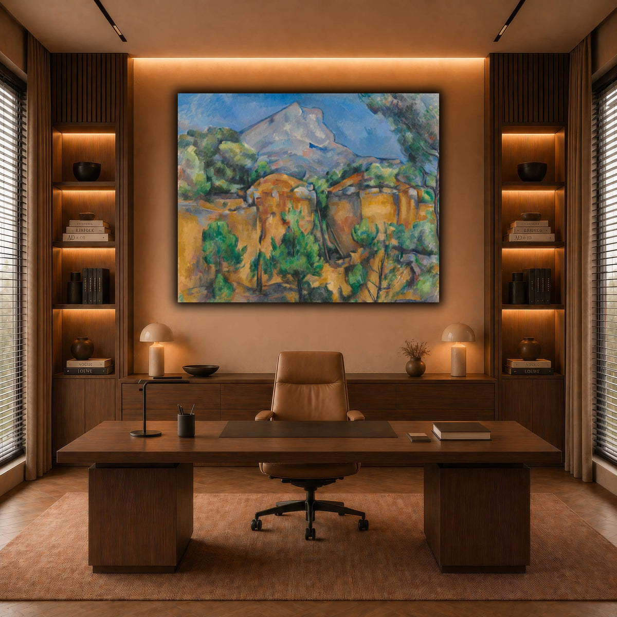 La_Montagne_Sainte-Victoire_Paul_Cezanne warm-office