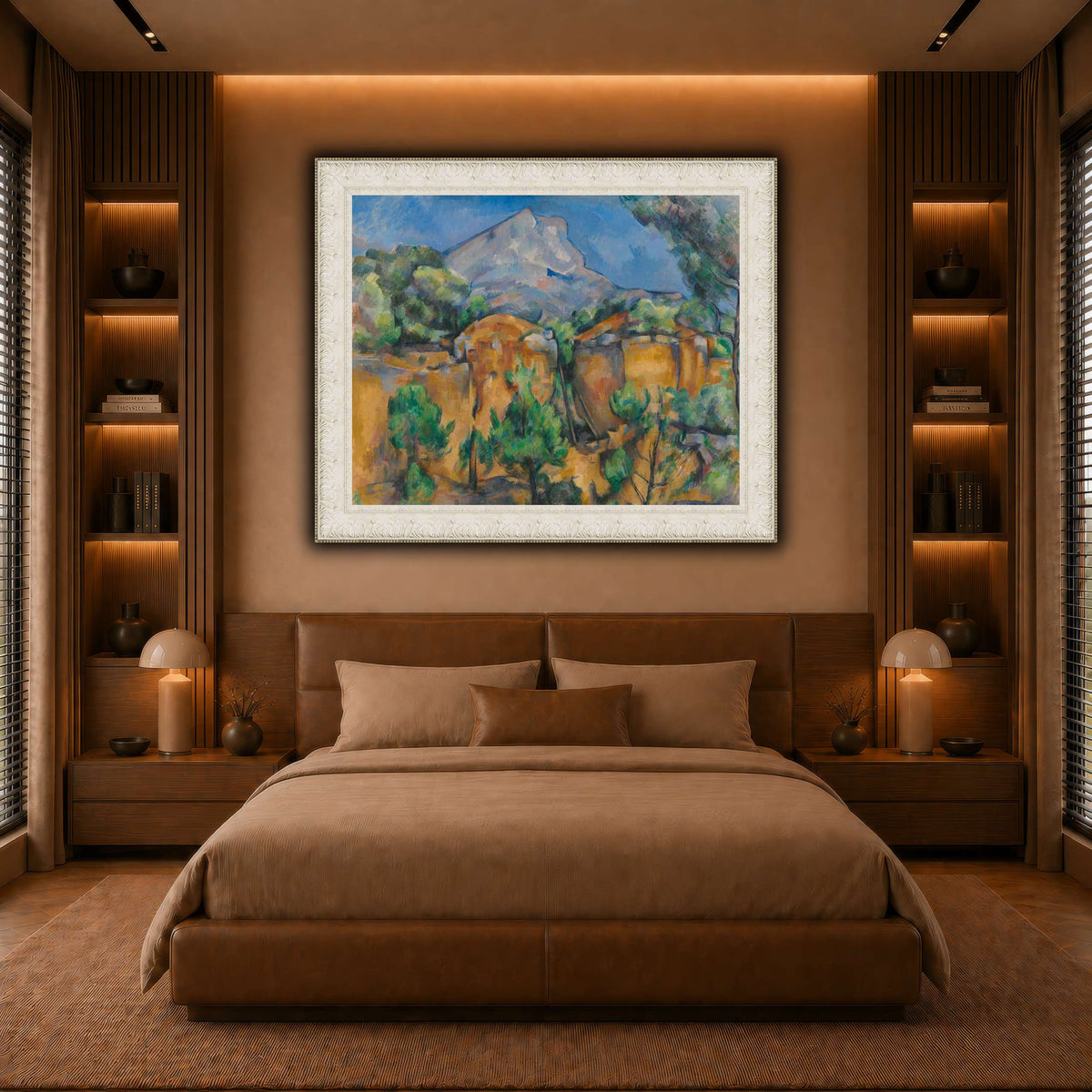 La_Montagne_Sainte-Victoire_Paul_Cezanne warm-bedroom