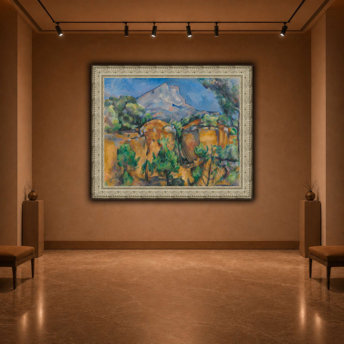 La_Montagne_Sainte-Victoire_Paul_Cezanne warm-agallery