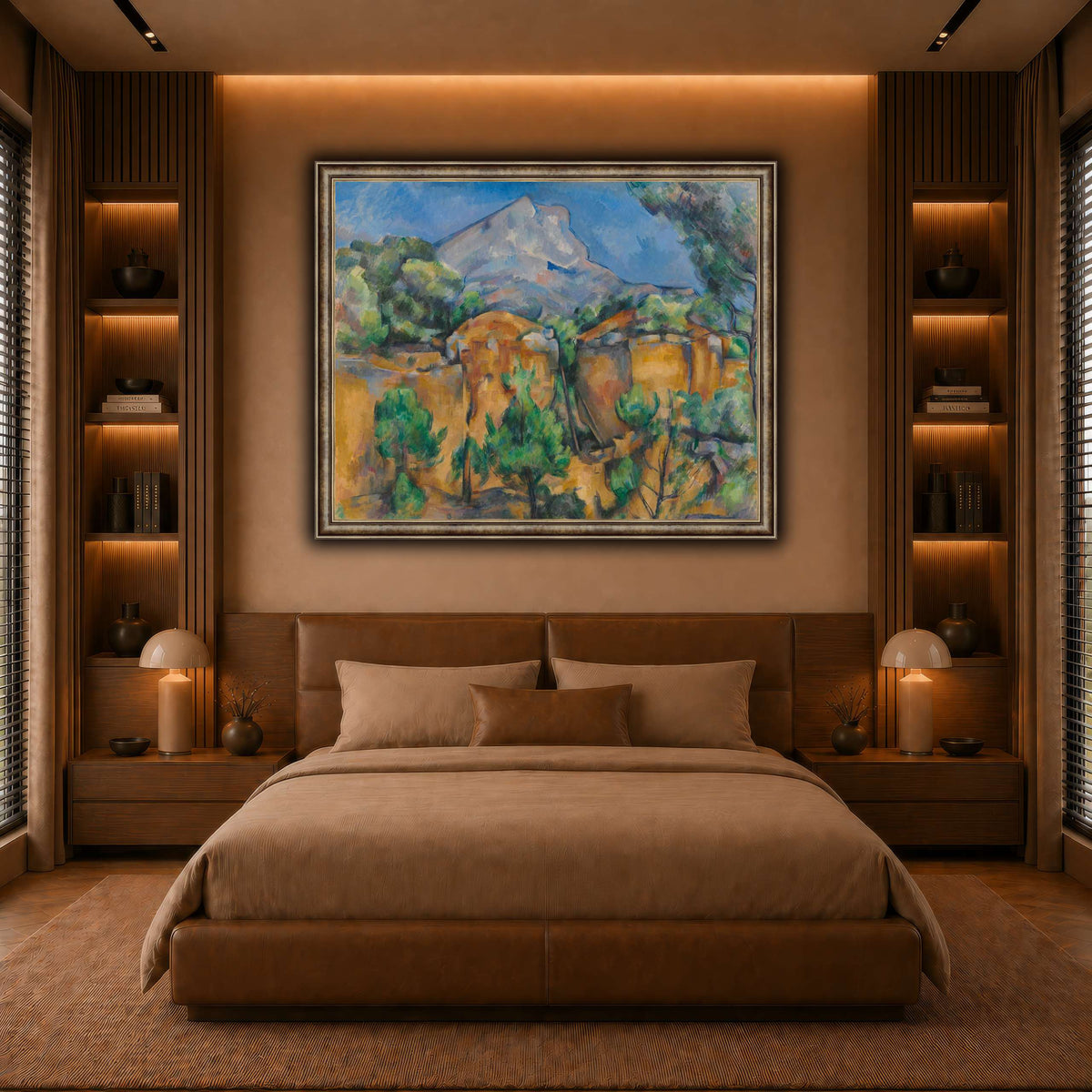 La_Montagne_Sainte-Victoire_Paul_Cezanne warm-bedroom