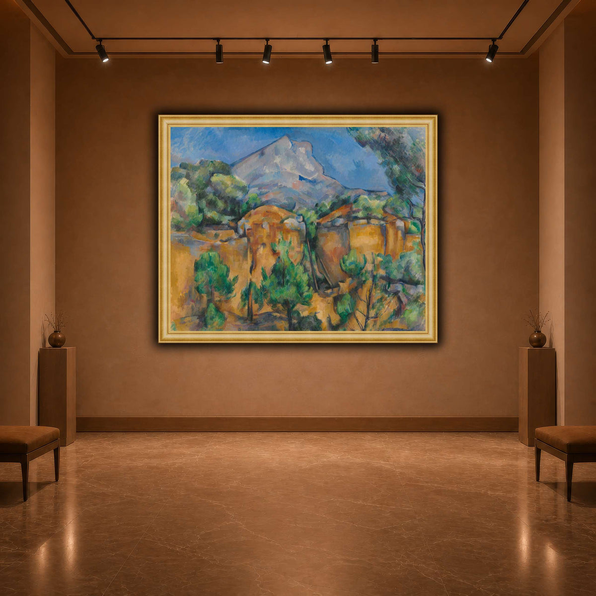 La_Montagne_Sainte-Victoire_Paul_Cezanne warm-agallery