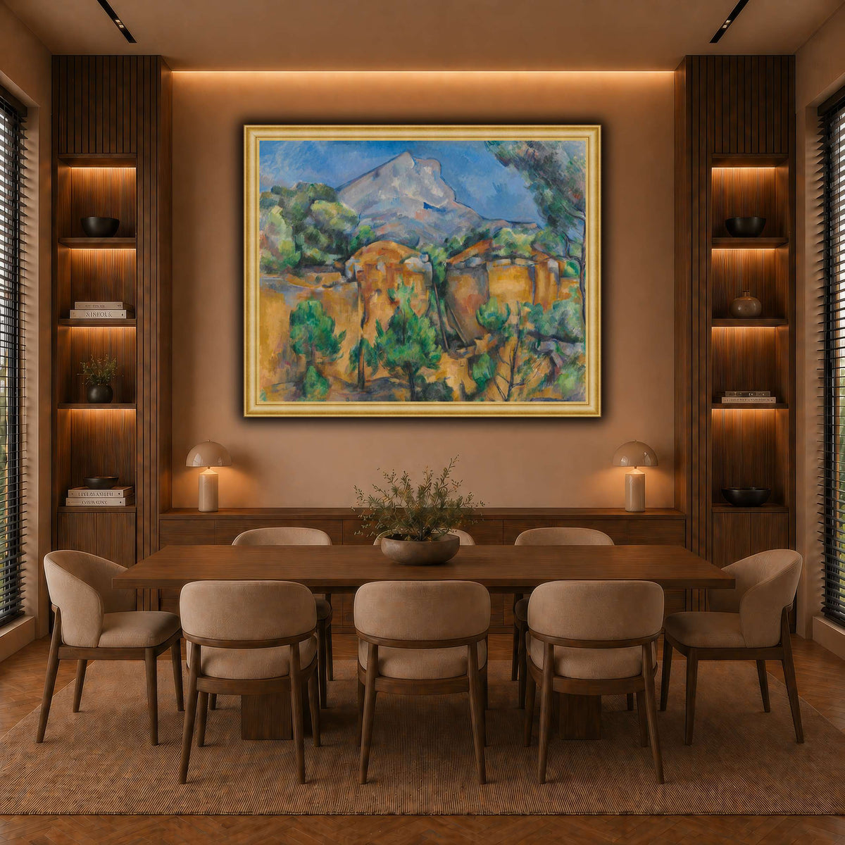 La_Montagne_Sainte-Victoire_Paul_Cezanne warm-dining room