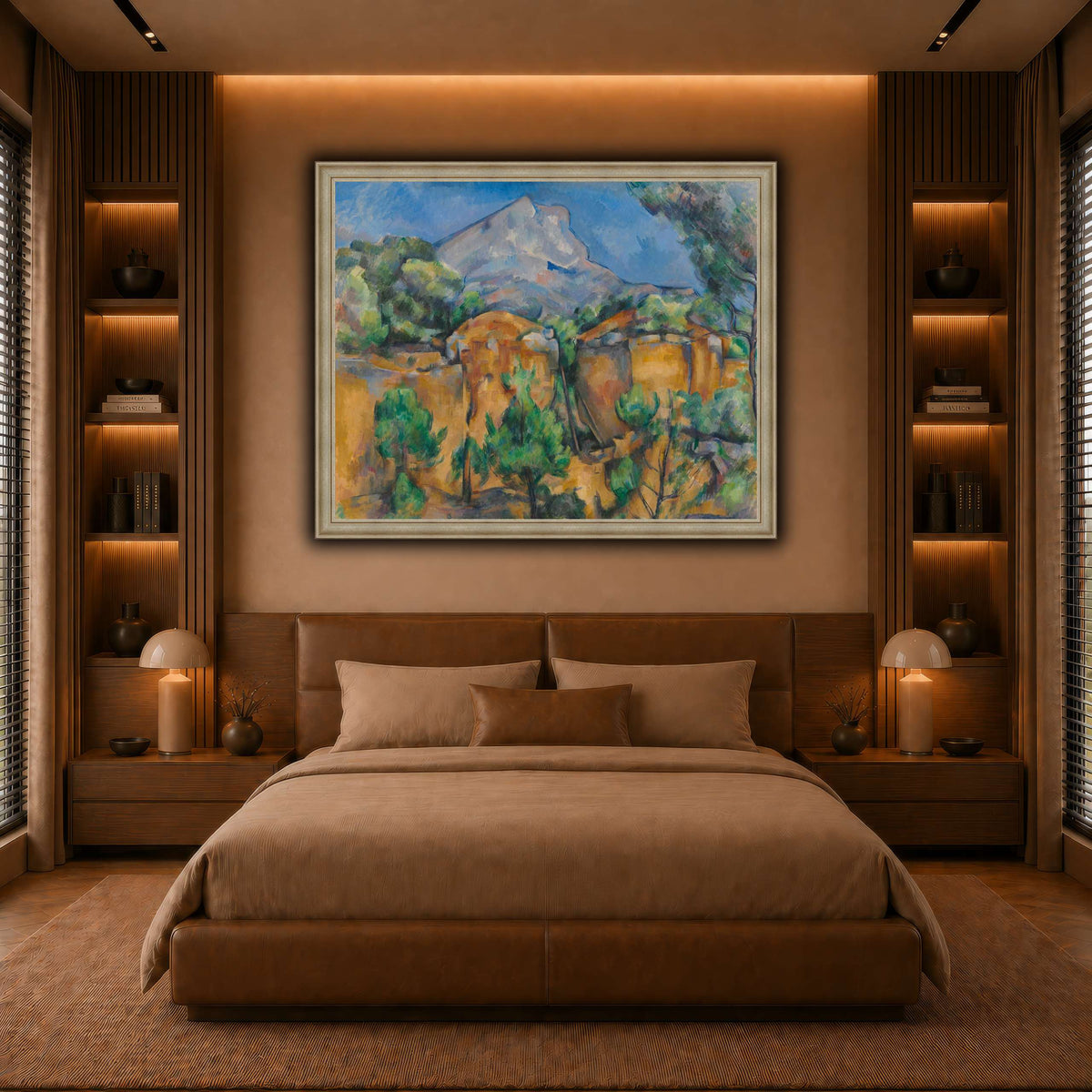 La_Montagne_Sainte-Victoire_Paul_Cezanne warm-bedroom