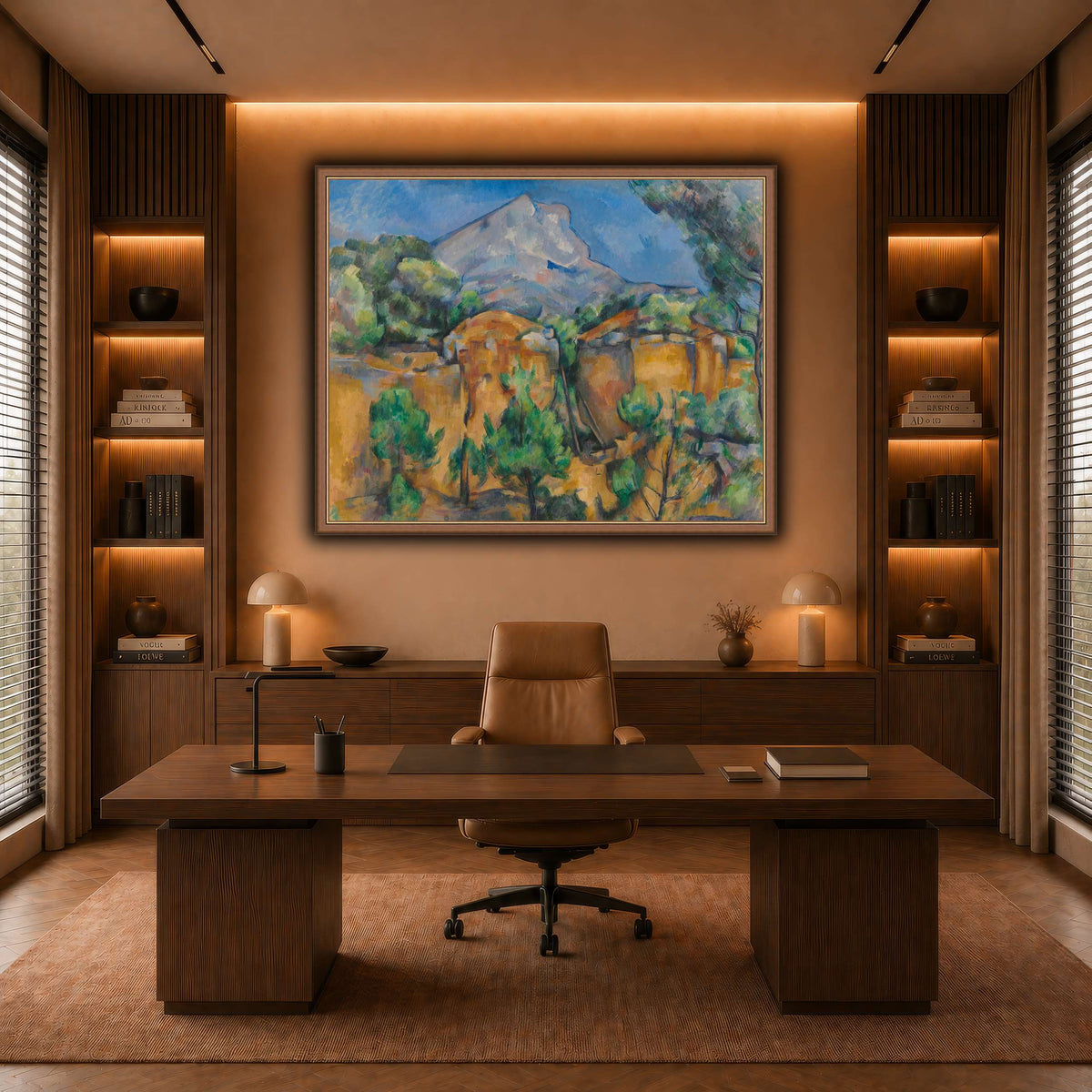 La_Montagne_Sainte-Victoire_Paul_Cezanne warm-office