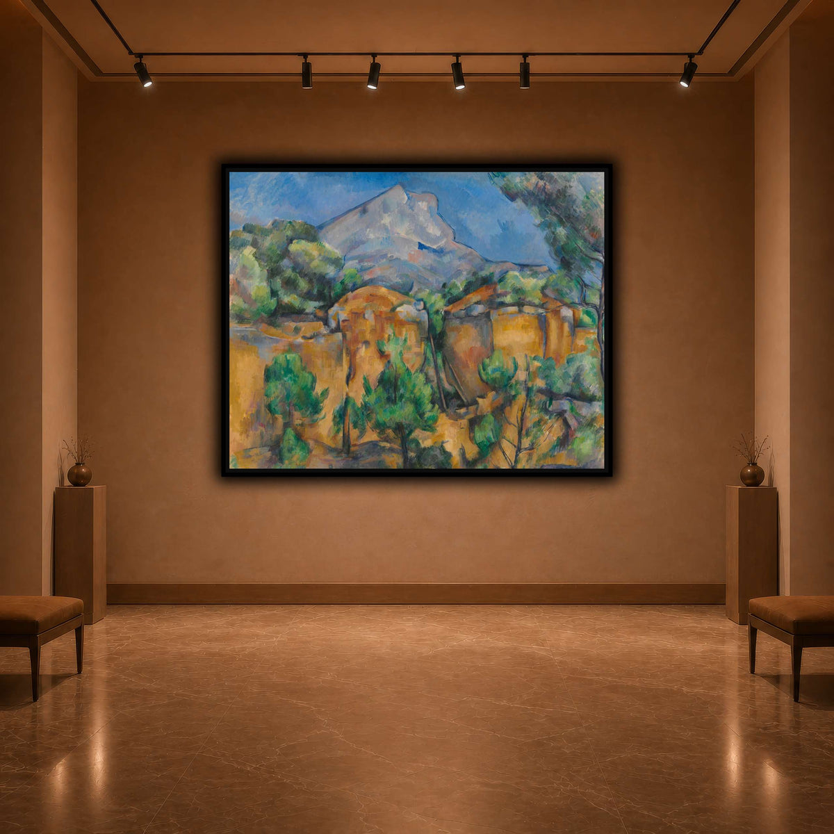 La_Montagne_Sainte-Victoire_Paul_Cezanne warm-agallery