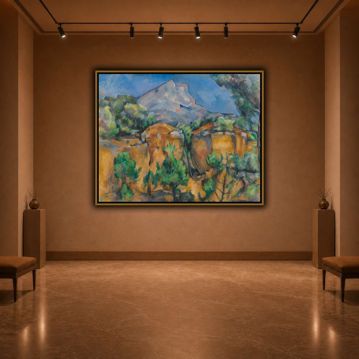 La_Montagne_Sainte-Victoire_Paul_Cezanne warm-agallery