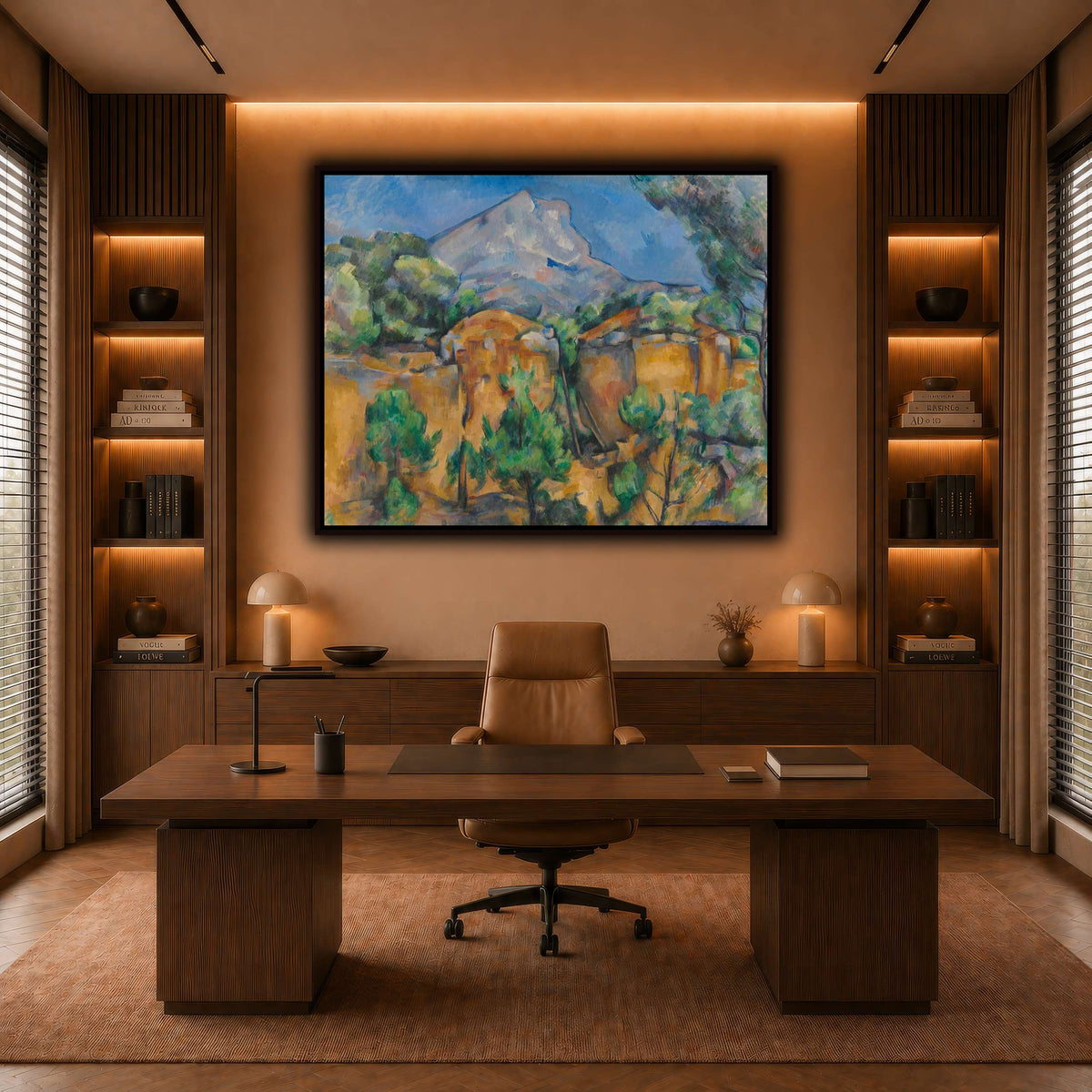 La_Montagne_Sainte-Victoire_Paul_Cezanne warm-office