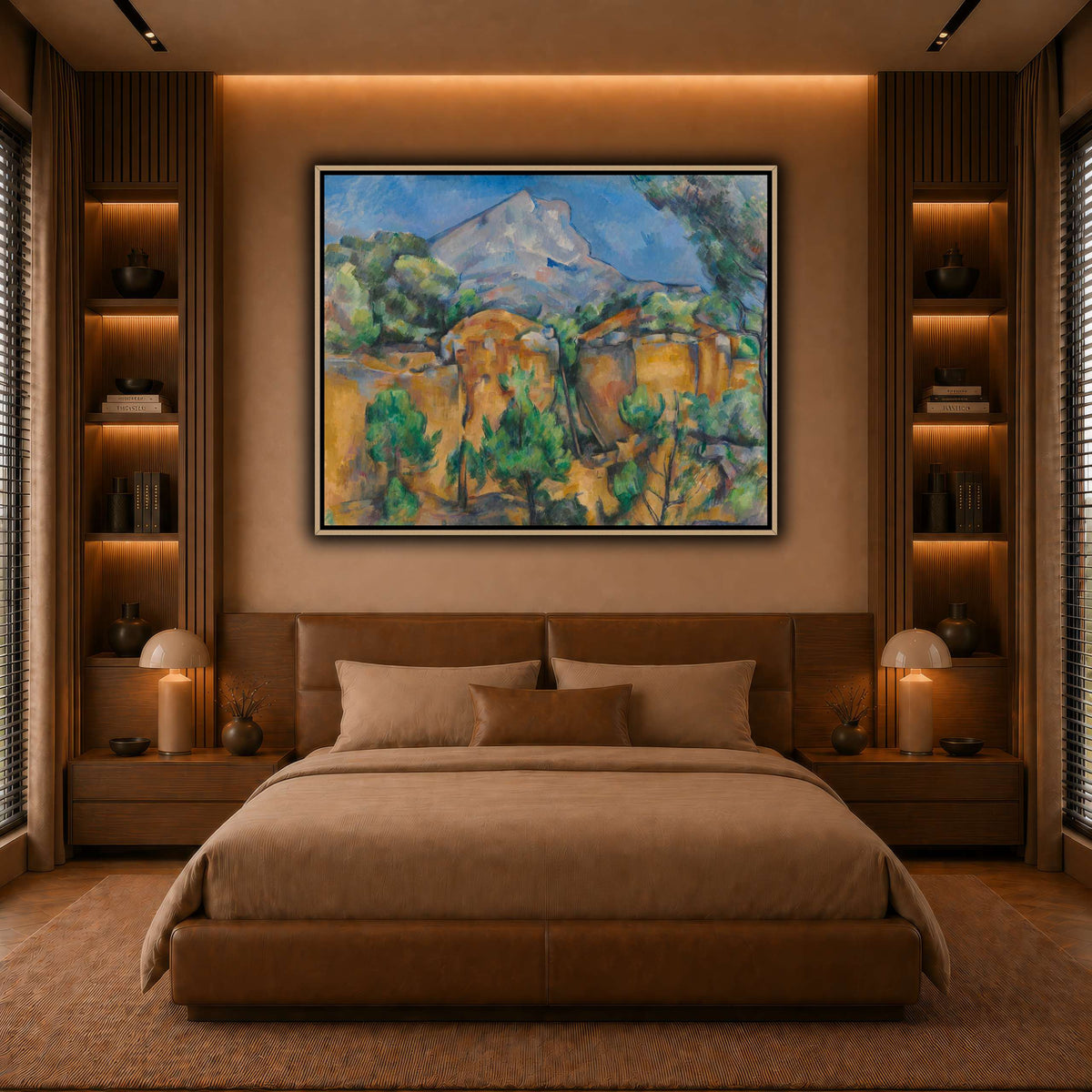 La_Montagne_Sainte-Victoire_Paul_Cezanne warm-bedroom