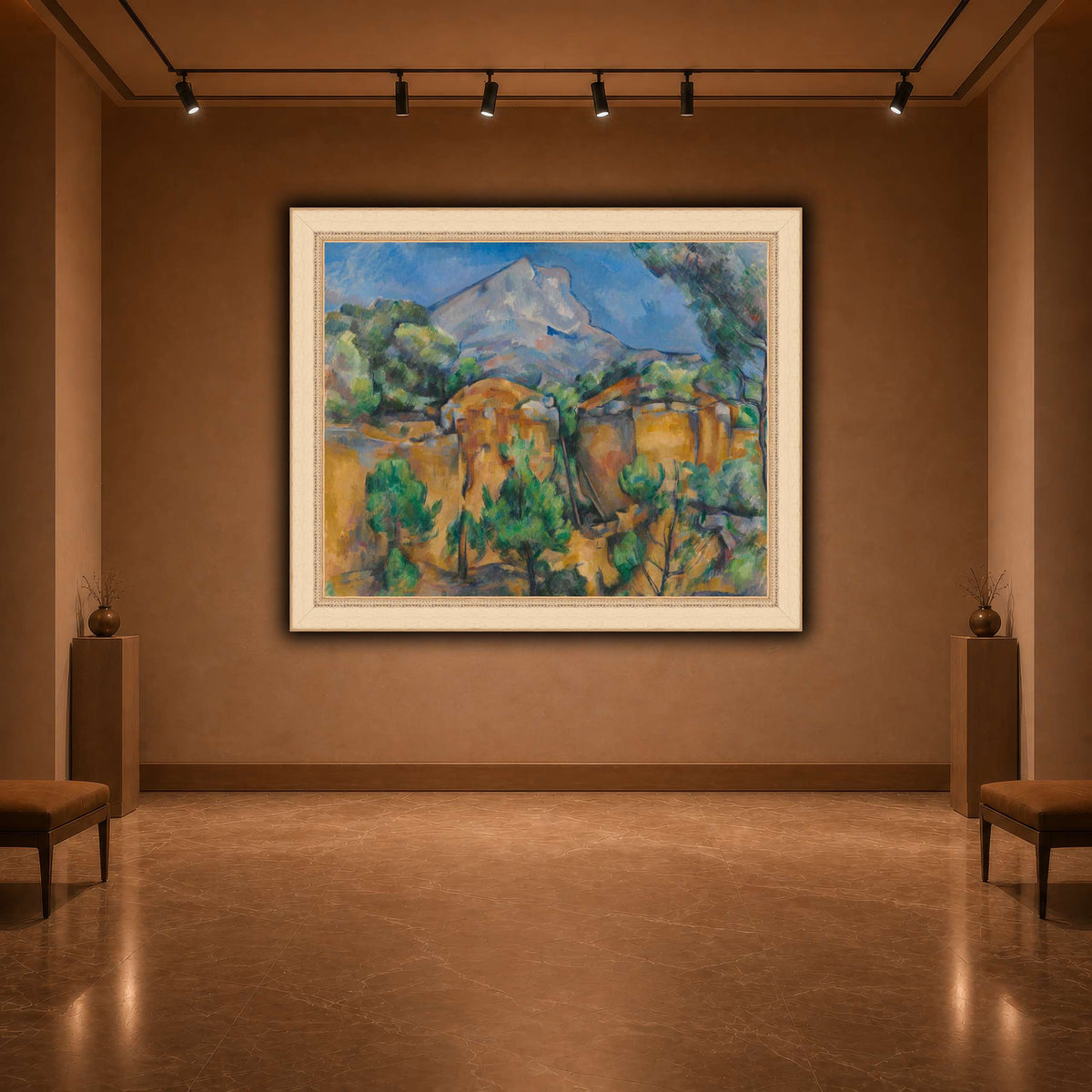 La_Montagne_Sainte-Victoire_Paul_Cezanne warm-agallery