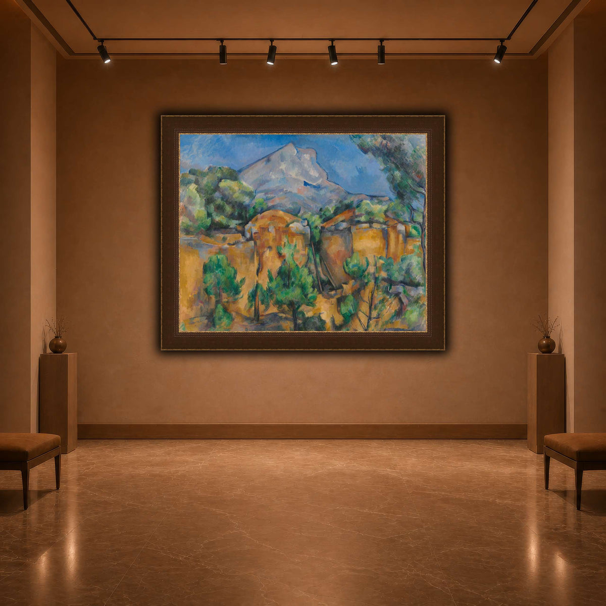 La_Montagne_Sainte-Victoire_Paul_Cezanne warm-agallery