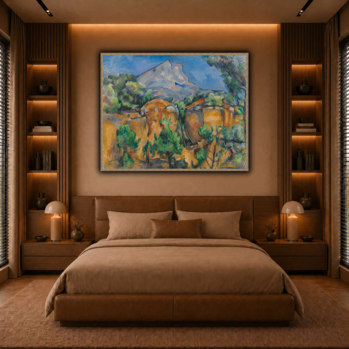 La_Montagne_Sainte-Victoire_Paul_Cezanne warm-bedroom