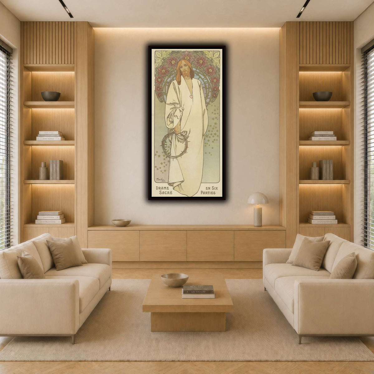 La_Passion_d’Edmond_Haraucourt._Drame_sacré_en_six_parties,_musique_de_Jean_Sébastien_Bach_Alphonse_Mucha light neutral-living room