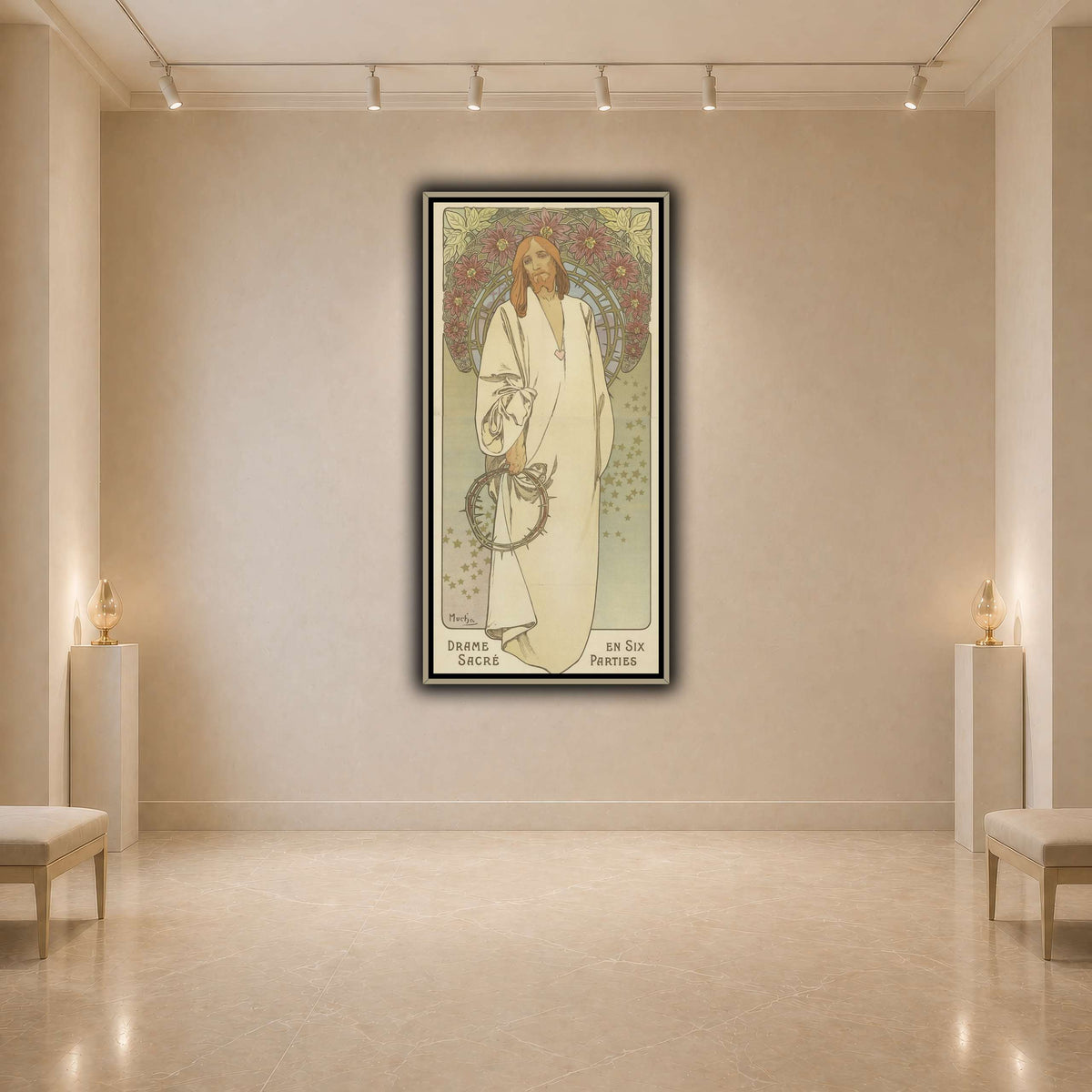 La_Passion_d’Edmond_Haraucourt._Drame_sacré_en_six_parties,_musique_de_Jean_Sébastien_Bach_Alphonse_Mucha light neutral- agallery