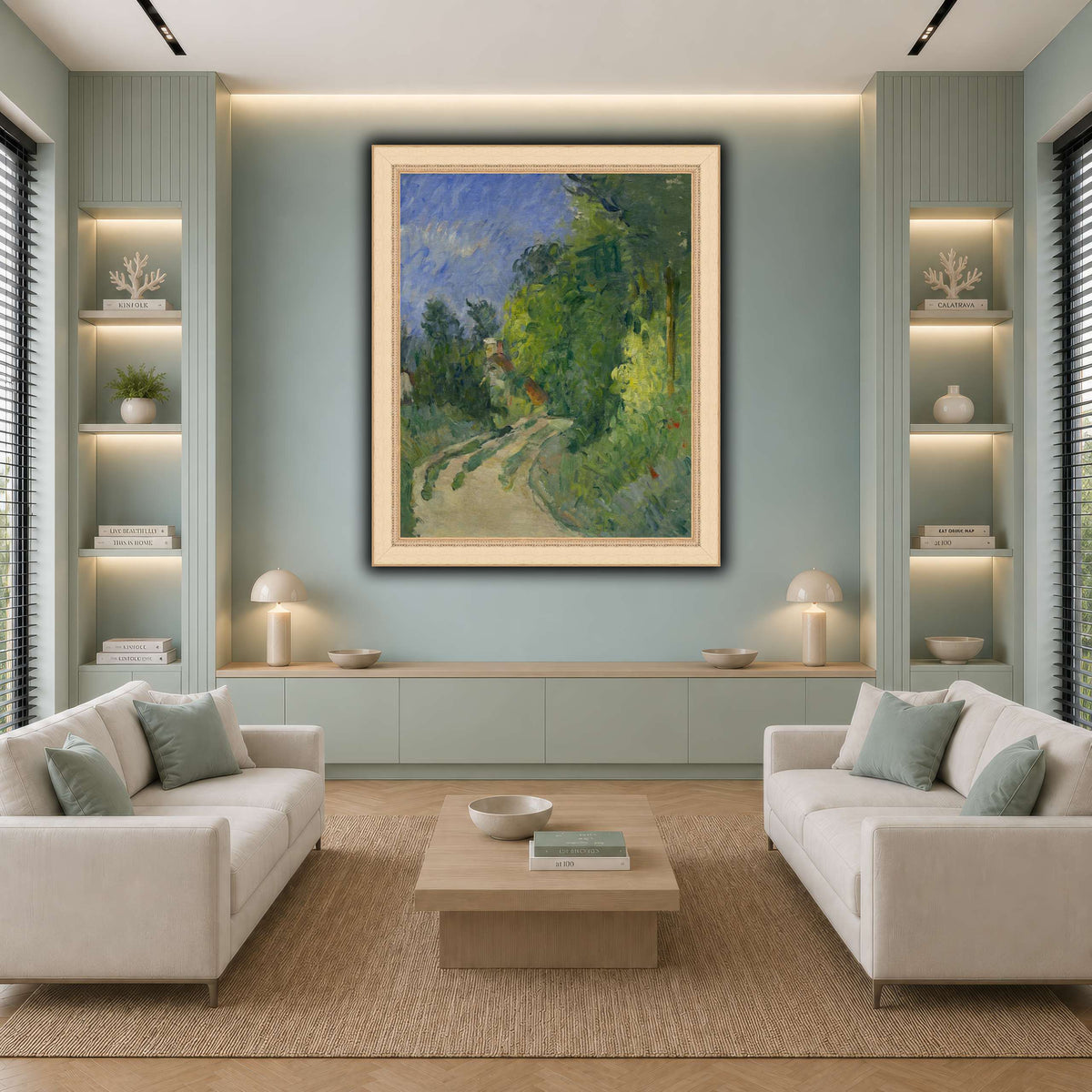 La_Route_tournante_Paul_Cezanne cool-living room
