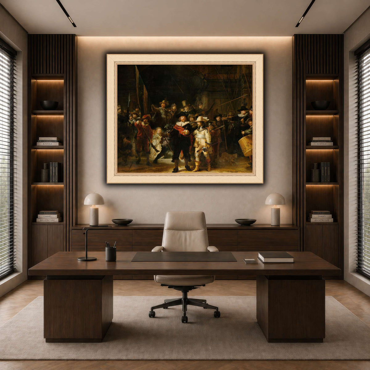 La_ronda_de_noche,_por_Rembrandt-van-Rijn dark neutral-office