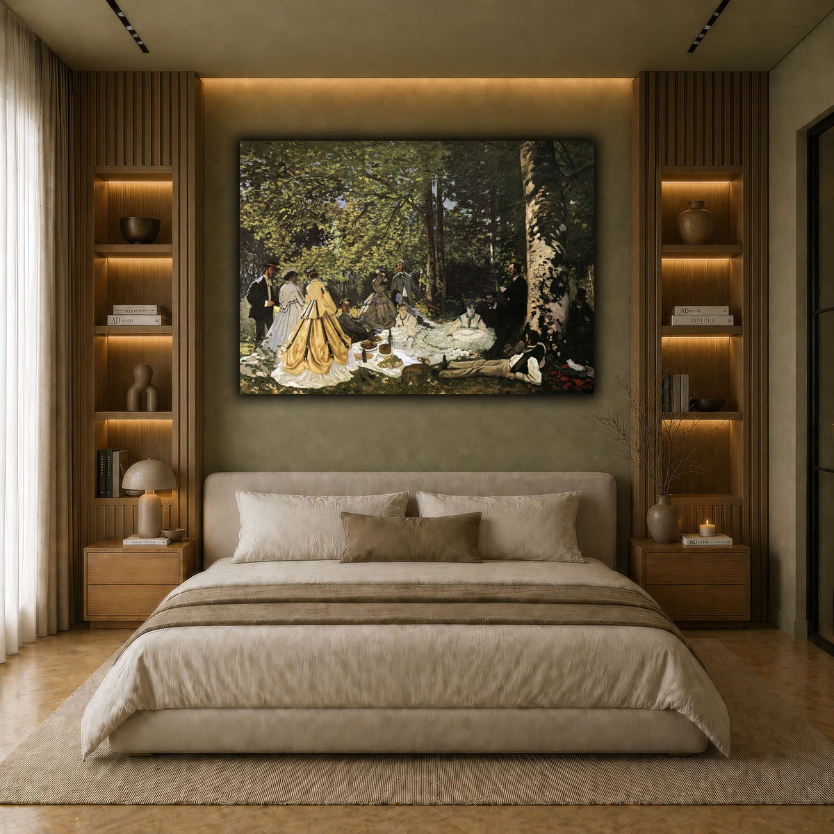 Le_Déjeuner_sur_l_herbe_-_Monet_ earth-bedroom