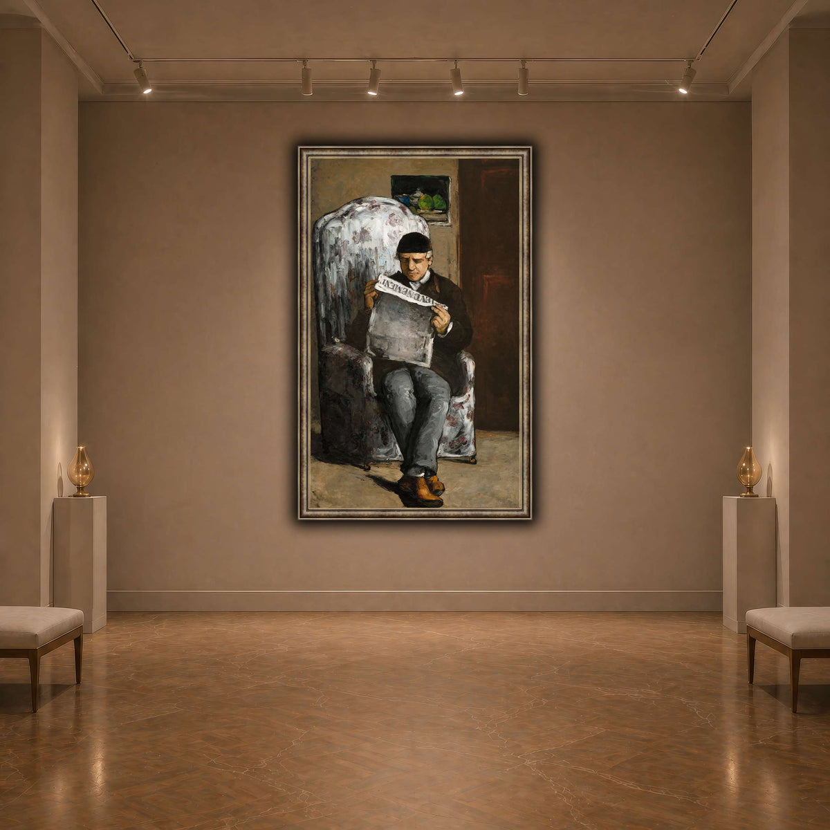 Le_Père_du_peintre,_lisant_L'Événement_Paul_Cezanne dark neutral-agallery