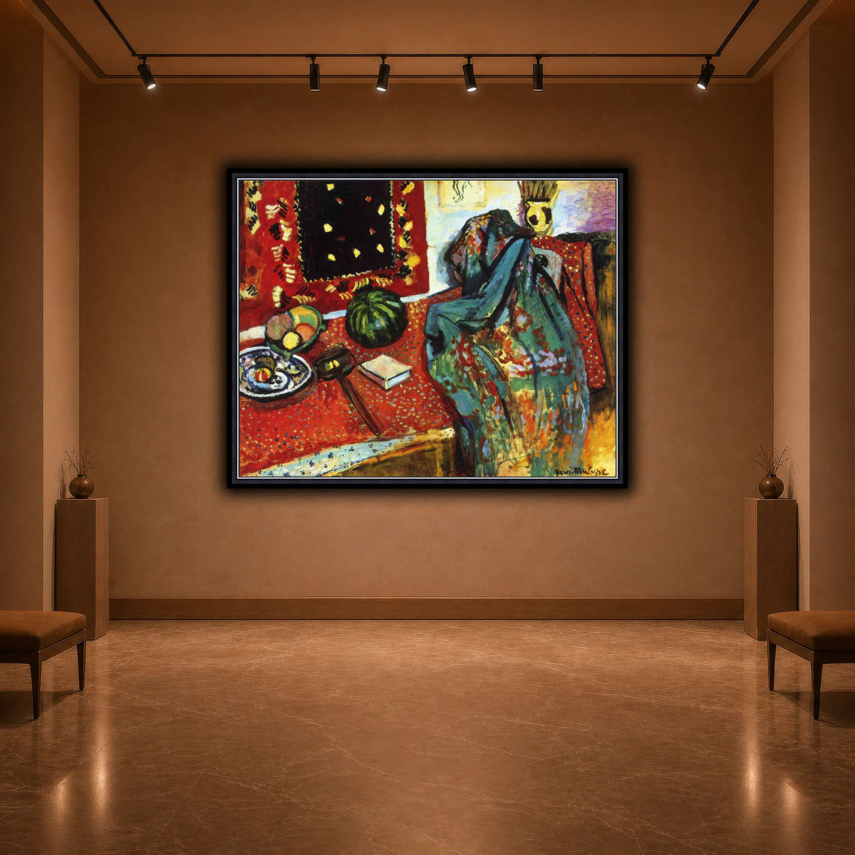 Le_Tapis_rouge,_Intérieur_au_tapis_rouge_Henri_Matisse warm-agallery