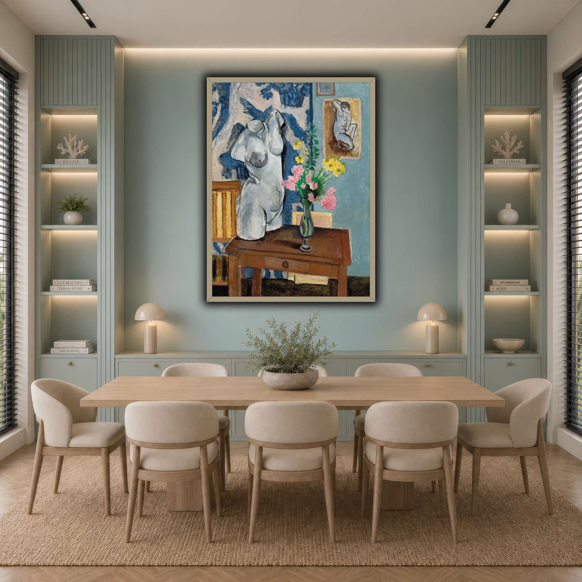 Le_Torse_en_plâtre_Henri_Matisse cool-dining