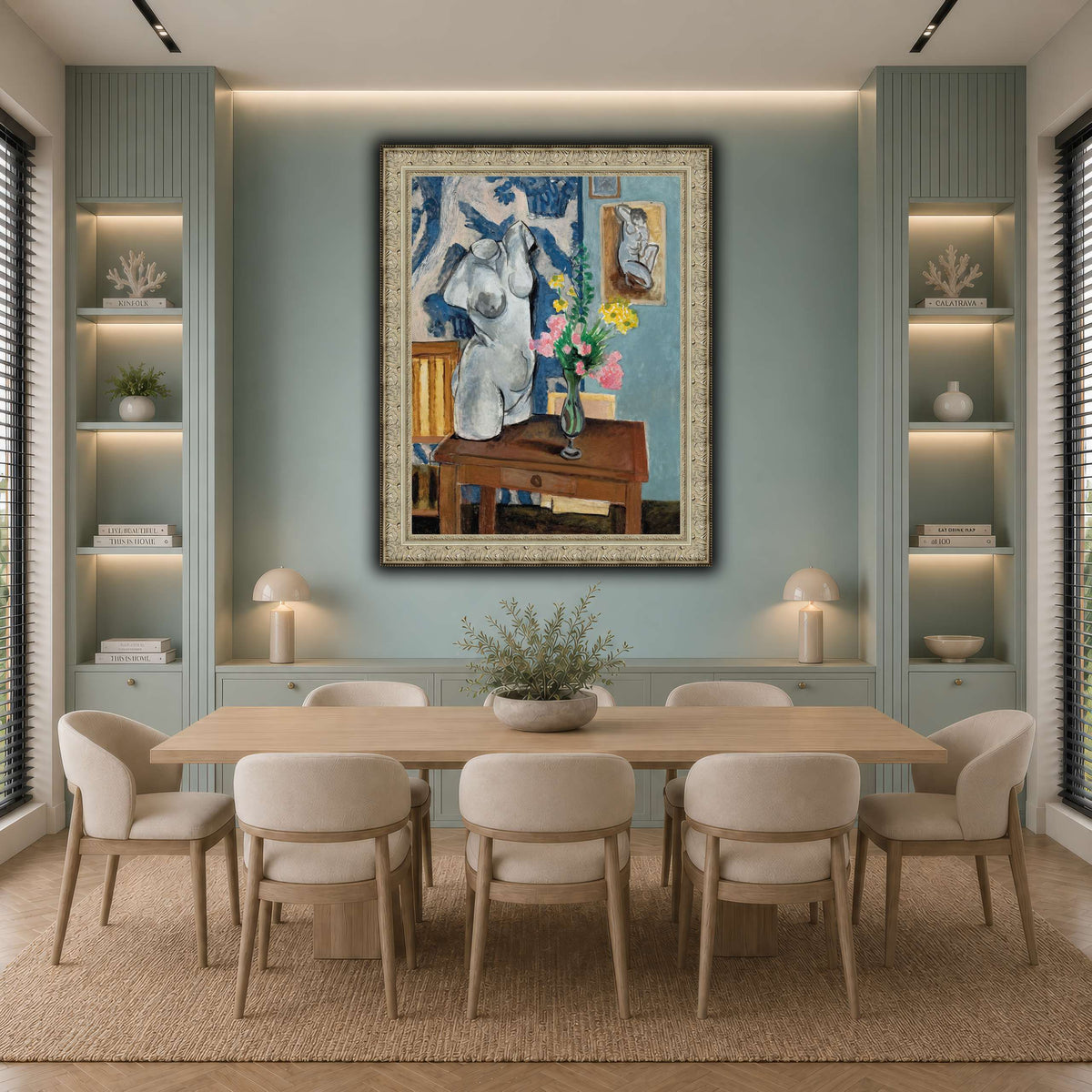 Le_Torse_en_plâtre_Henri_Matisse cool-dining