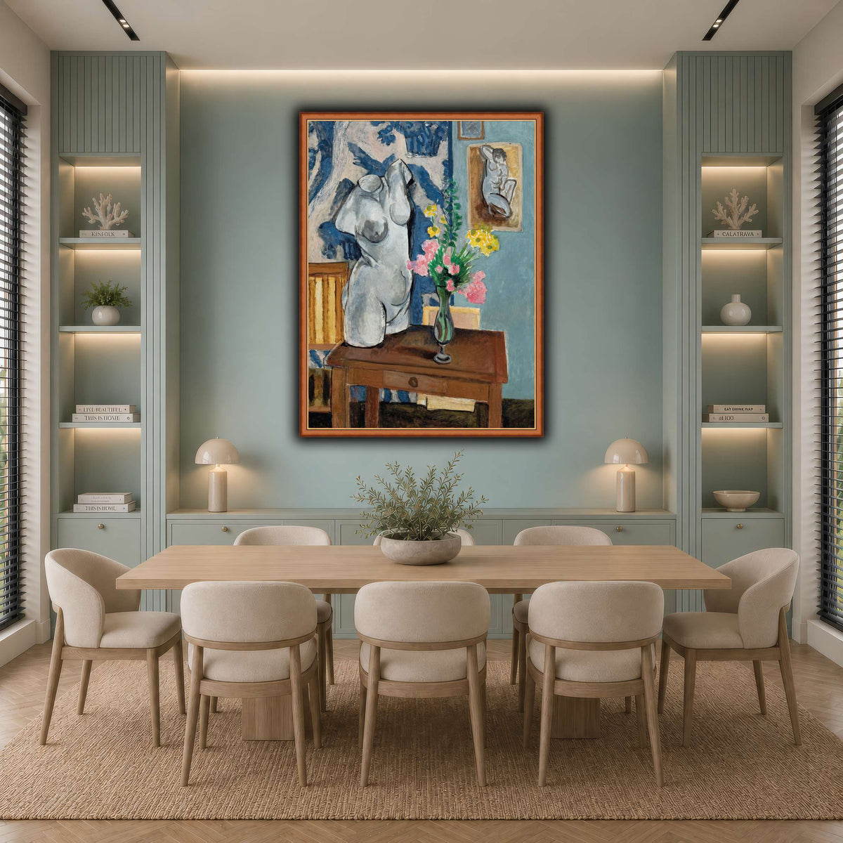 Le_Torse_en_plâtre_Henri_Matisse cool-dining