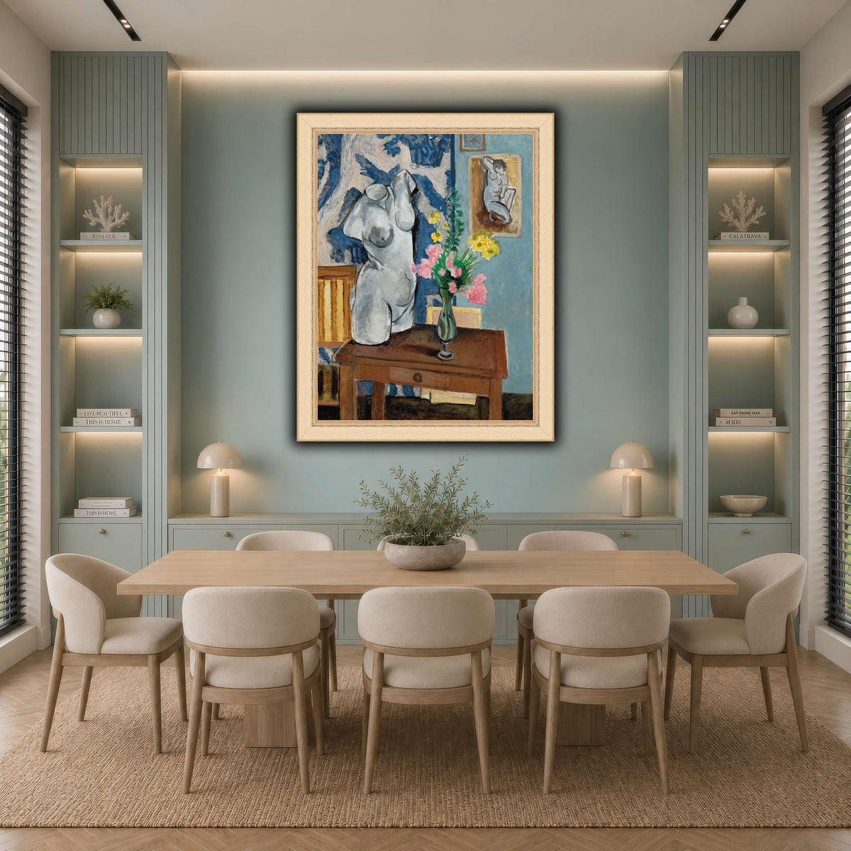 Le_Torse_en_plâtre_Henri_Matisse cool-dining