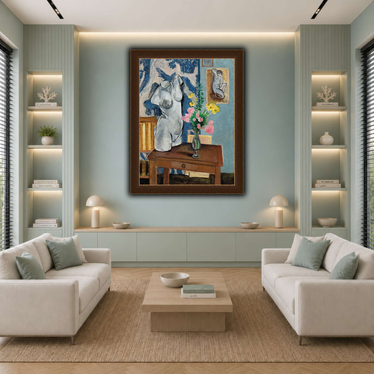 Le_Torse_en_plâtre_Henri_Matisse cool-living room