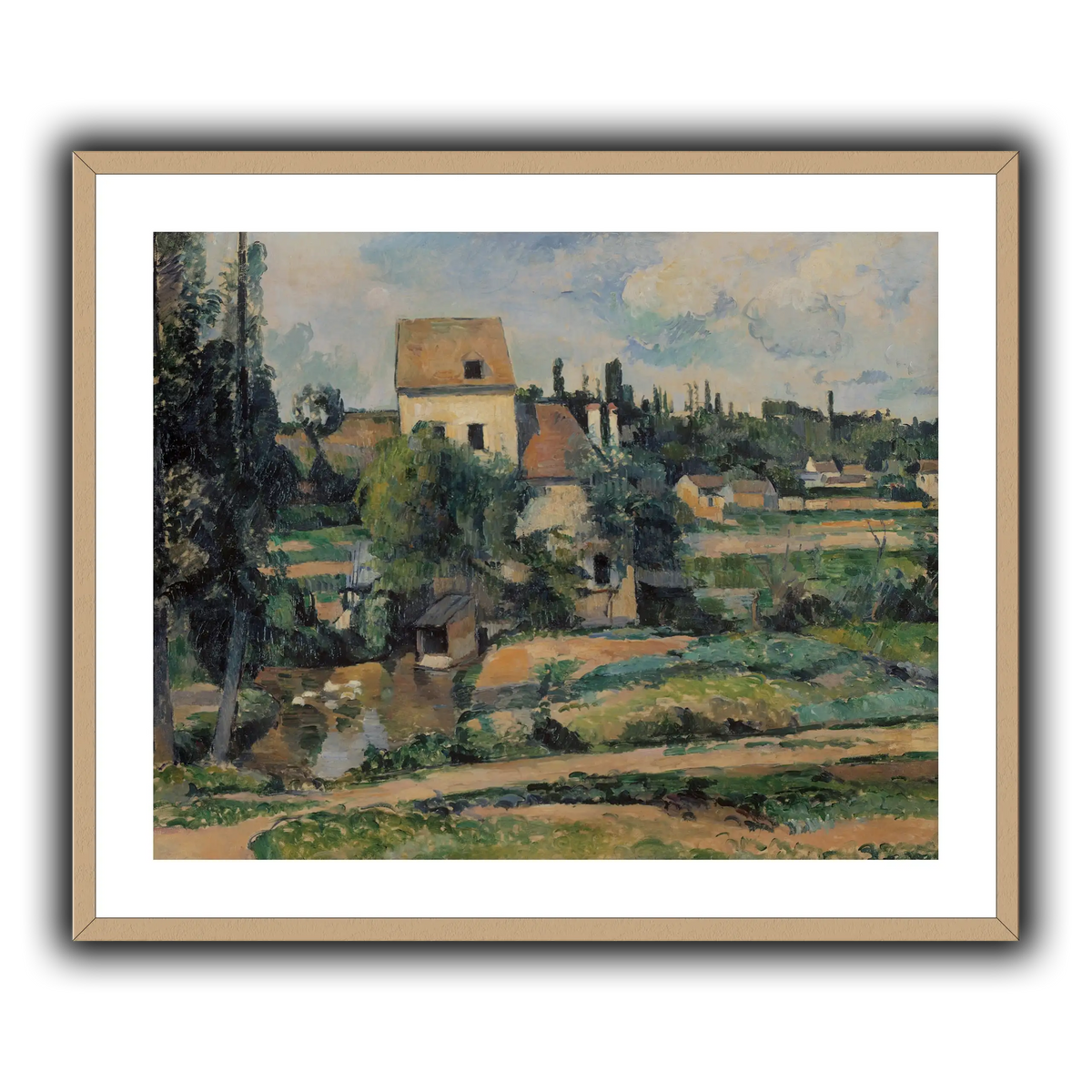 Le_moulin_sur_la_Couleuvre_Paul_Cezanne