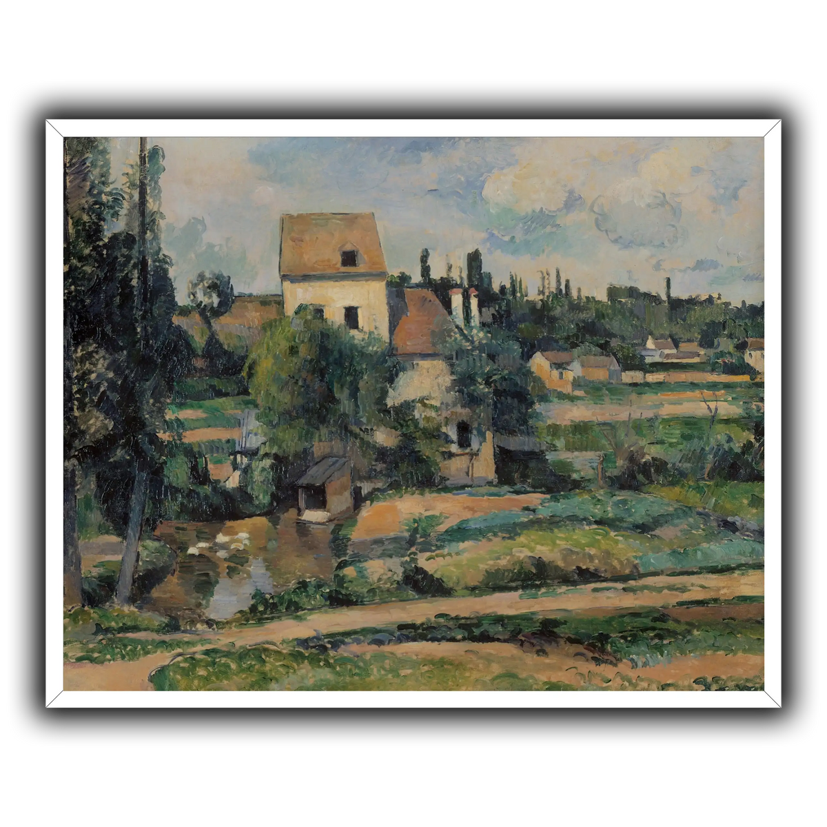Le_moulin_sur_la_Couleuvre_Paul_Cezanne