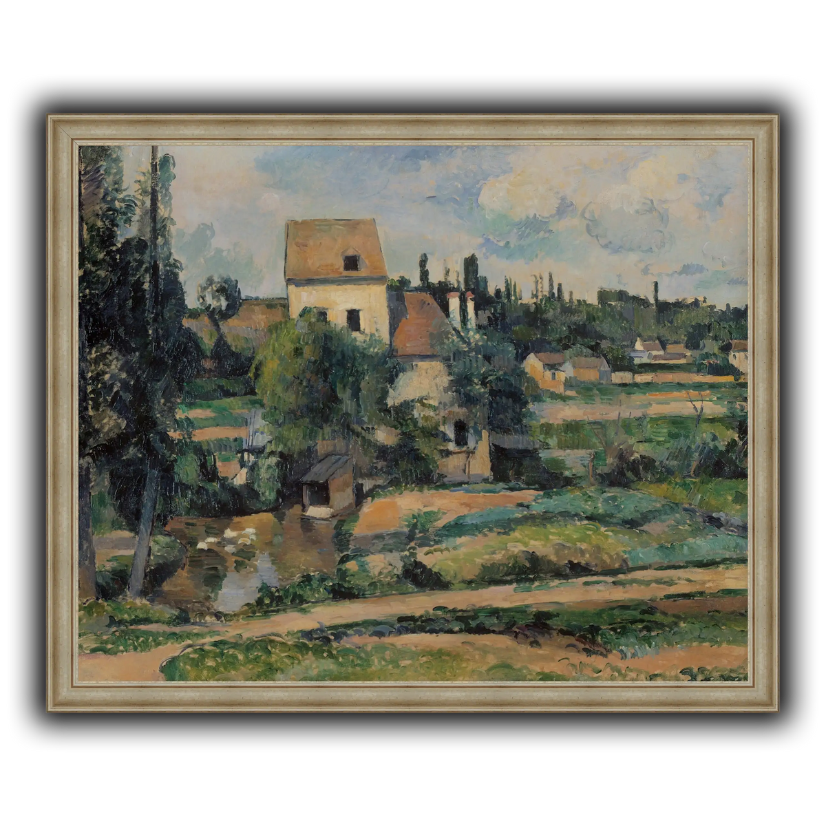Le_moulin_sur_la_Couleuvre_Paul_Cezanne