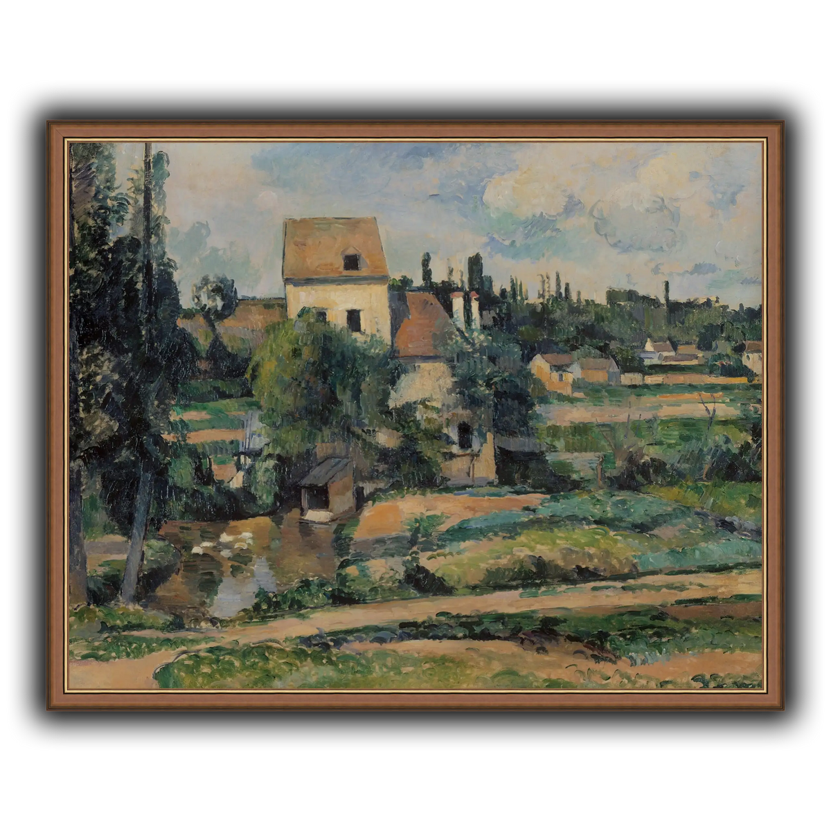 Le_moulin_sur_la_Couleuvre_Paul_Cezanne