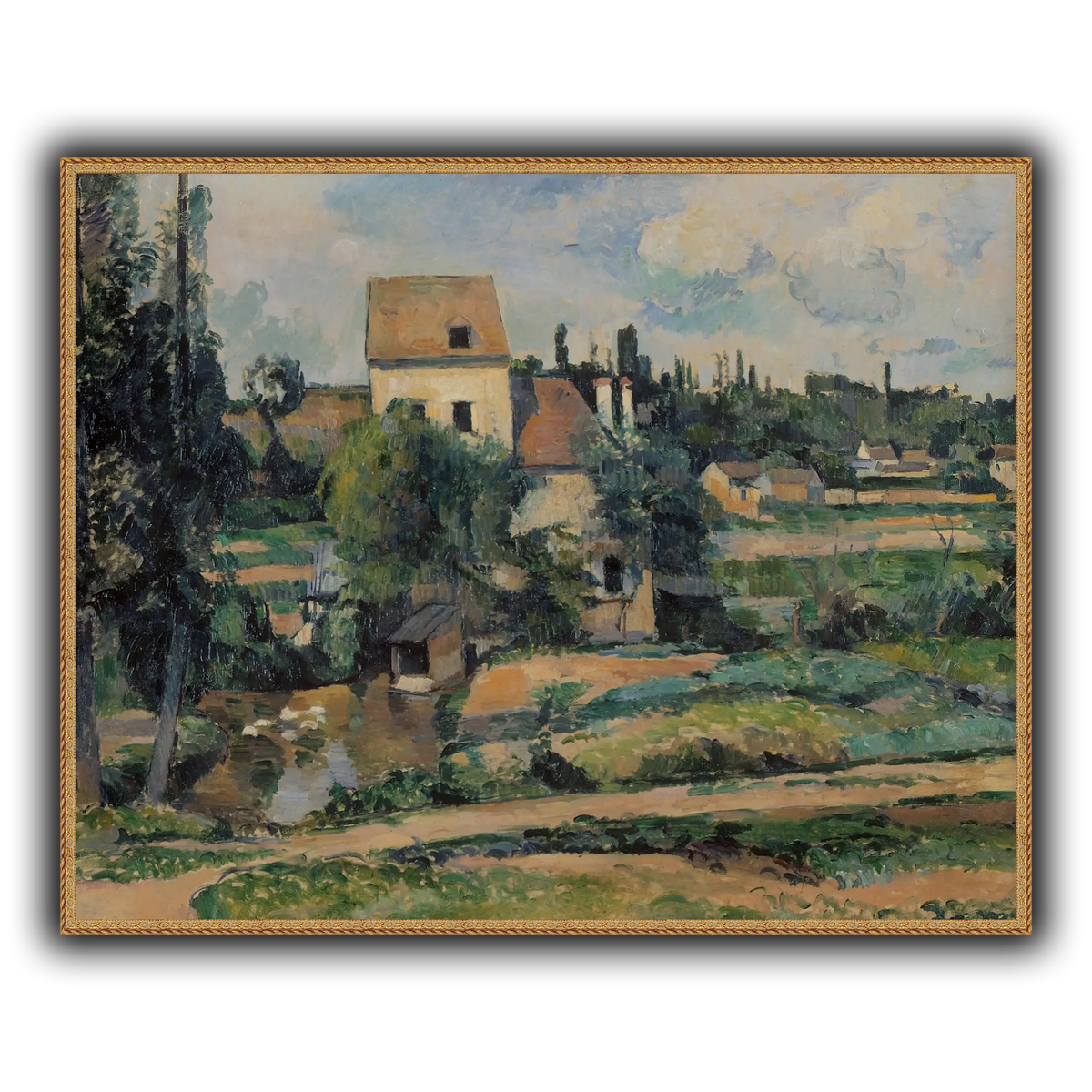 Le_moulin_sur_la_Couleuvre_Paul_Cezanne