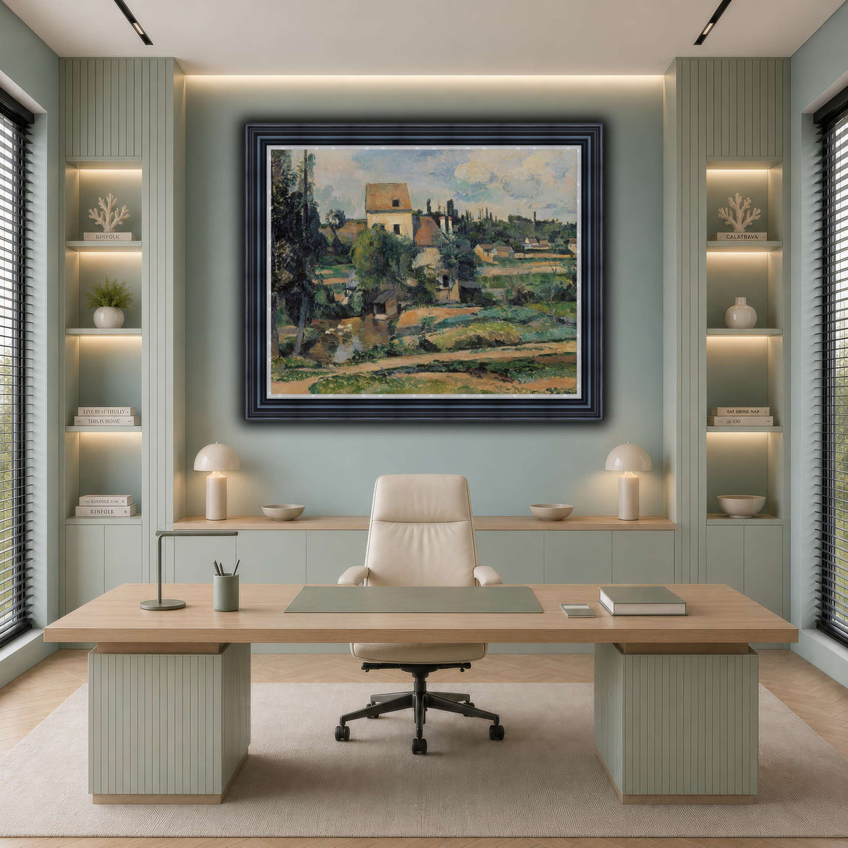 Le_moulin_sur_la_Couleuvre_Paul_Cezanne cool-office