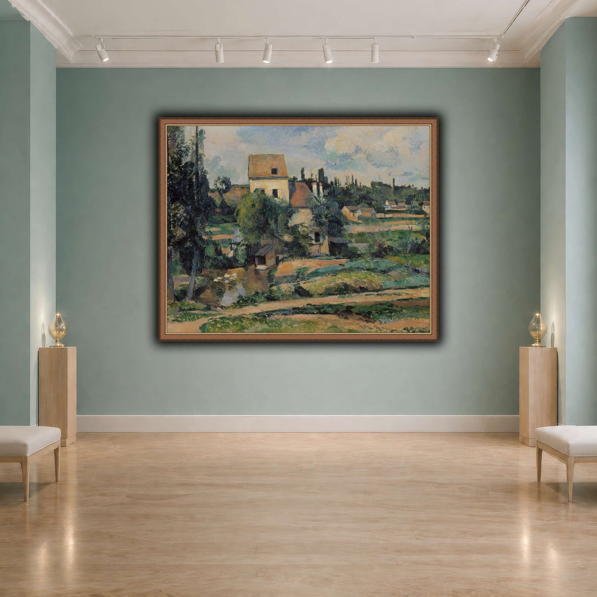 Le_moulin_sur_la_Couleuvre_Paul_Cezanne cool-agallery