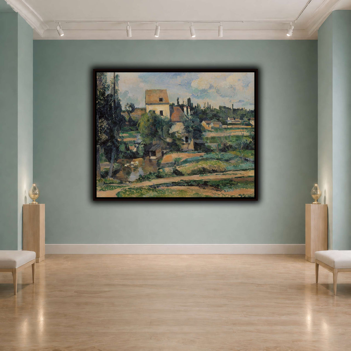 Le_moulin_sur_la_Couleuvre_Paul_Cezanne cool-agallery