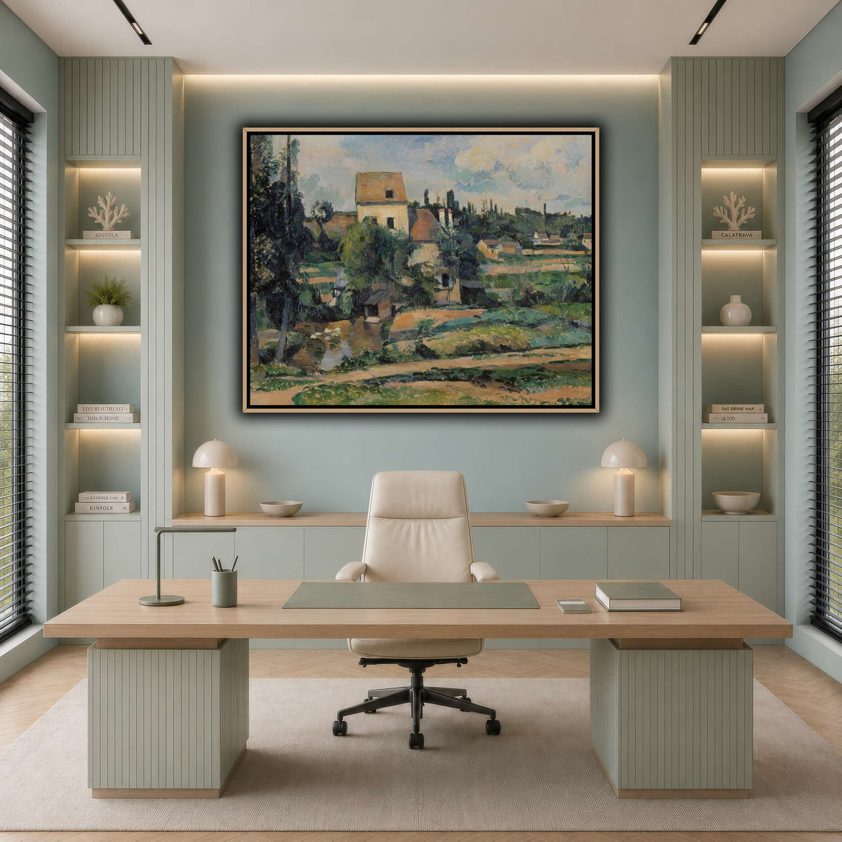 Le_moulin_sur_la_Couleuvre_Paul_Cezanne cool-office