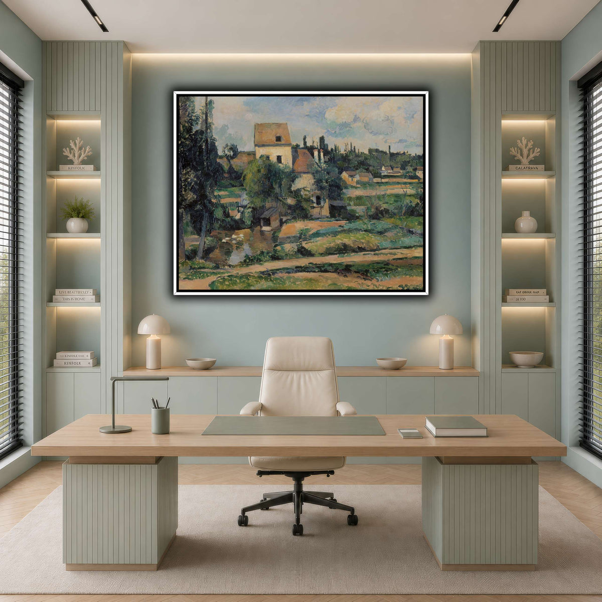 Le_moulin_sur_la_Couleuvre_Paul_Cezanne cool-office