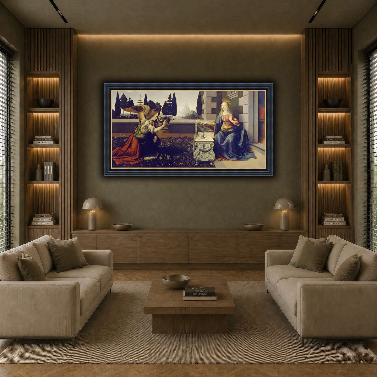 Leonardo_da_Vinci_-_Annunciazione earth-living room