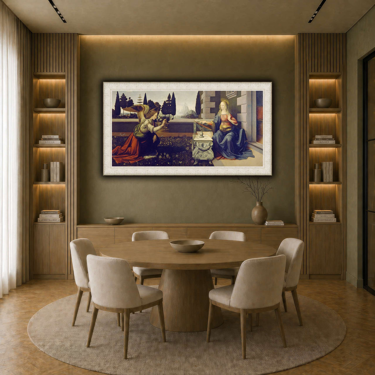 Leonardo_da_Vinci_-_Annunciazione earth-dining room