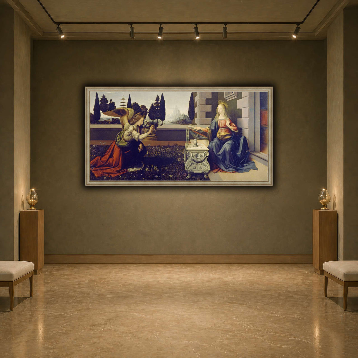 Leonardo_da_Vinci_-_Annunciazione earth-agallery