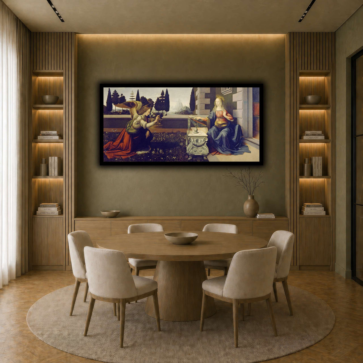 Leonardo_da_Vinci_-_Annunciazione earth-dining room